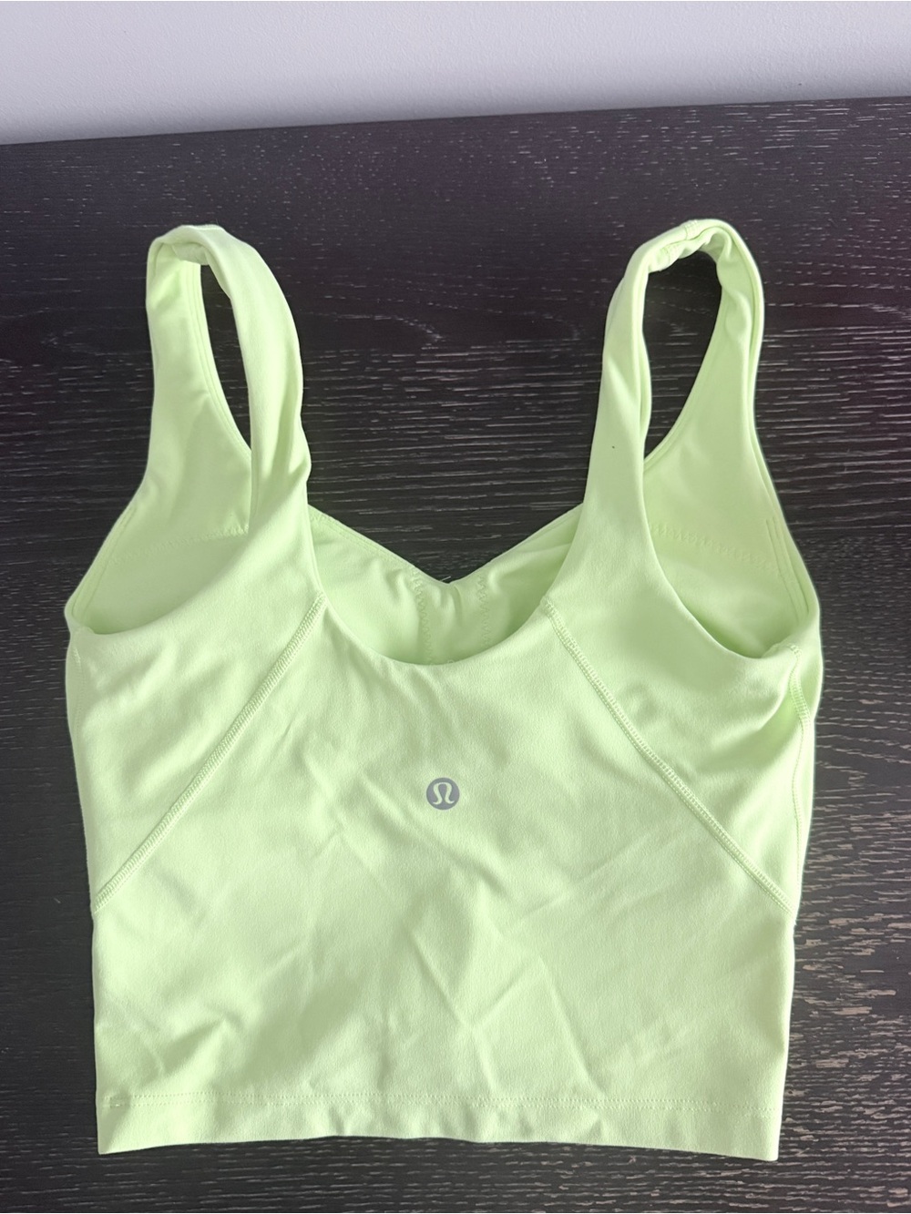 Lululemon Align Tank- neon green (size 0) - Picture 2 of 2